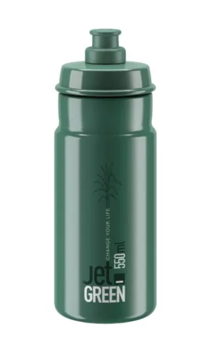 Bidon Elite Jet Green 550ml dark green/white 0201011