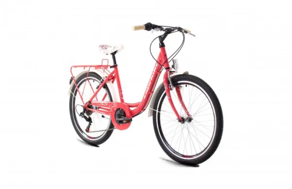 Bicicleta Capriolo 24 CTB ELLA 400 6HT pink 13 - imagine 2