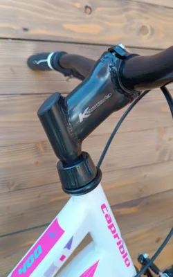 Bicicleta Capriolo MTB 24 DIAVOLO 400/6HT white pink 12 - imagine 9