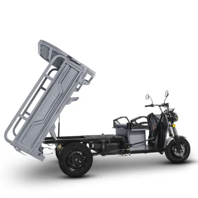 Triciclu electric model APT5 gri 3900W 72V 60Ah autonomie 70 km fara permis - imagine 2
