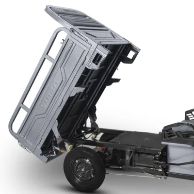 Triciclu electric model APT5 gri 3900W 72V 60Ah autonomie 70 km fara permis - imagine 3