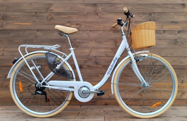 Bicicleta Capriolo Melody 28HT 7 viteze white bej 19