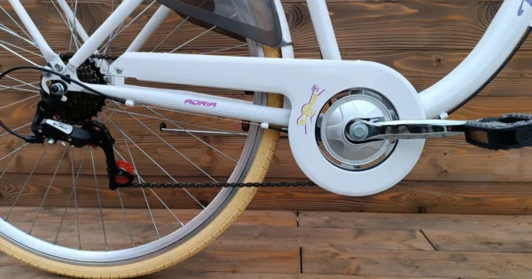 Bicicleta Capriolo Melody 28HT 7 viteze white bej 19 - imagine 6