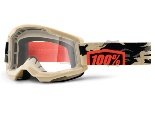 Ochelari 100Percent Strata 2 Goggle clear lens kombat