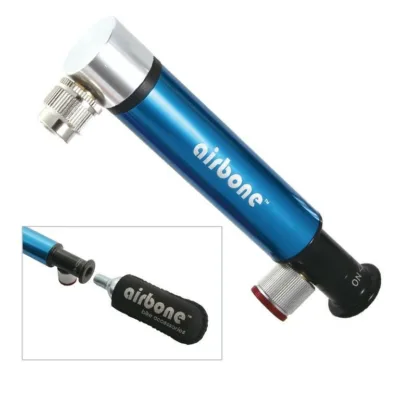 Pompa mini AIRBONE ZT-724 Dual Co2 AV 130mm blue