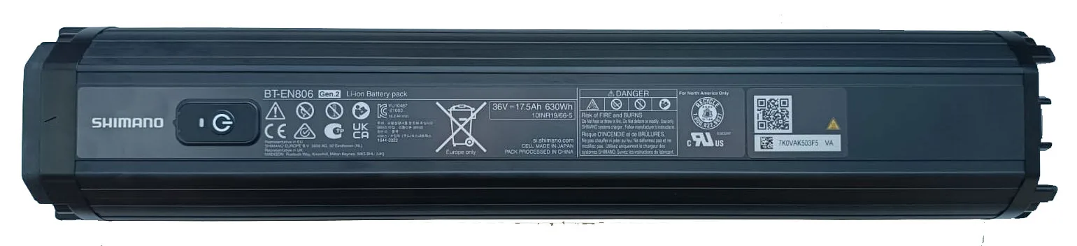 Baterie Shimano Steps BT-E806 630Wh - imagine 2