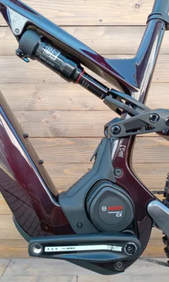 e-bike Haibike ALLMTN CF 9 i800Wh 12-G S1000 Eagle A S black/platinum - glossy - imagine 8