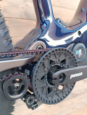 e-bike Haibike AllMtn CF 10 i800Wh 12-G Pinion L High midnight blue/grey glossy - imagine 11