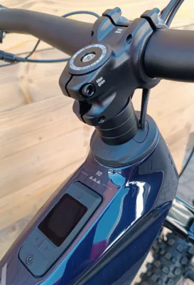 e-bike Haibike AllMtn CF 10 i800Wh 12-G Pinion L High midnight blue/grey glossy - imagine 14