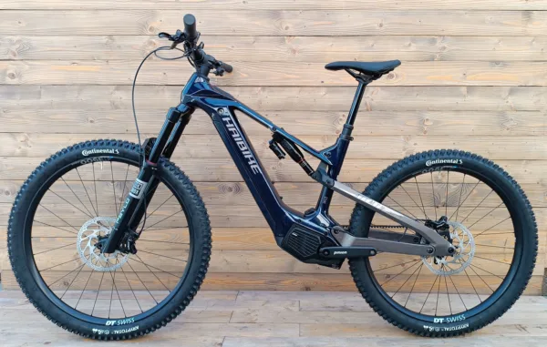 e-bike Haibike AllMtn CF 10 i800Wh 12-G Pinion XL High midnight blue/grey glossy - imagine 3