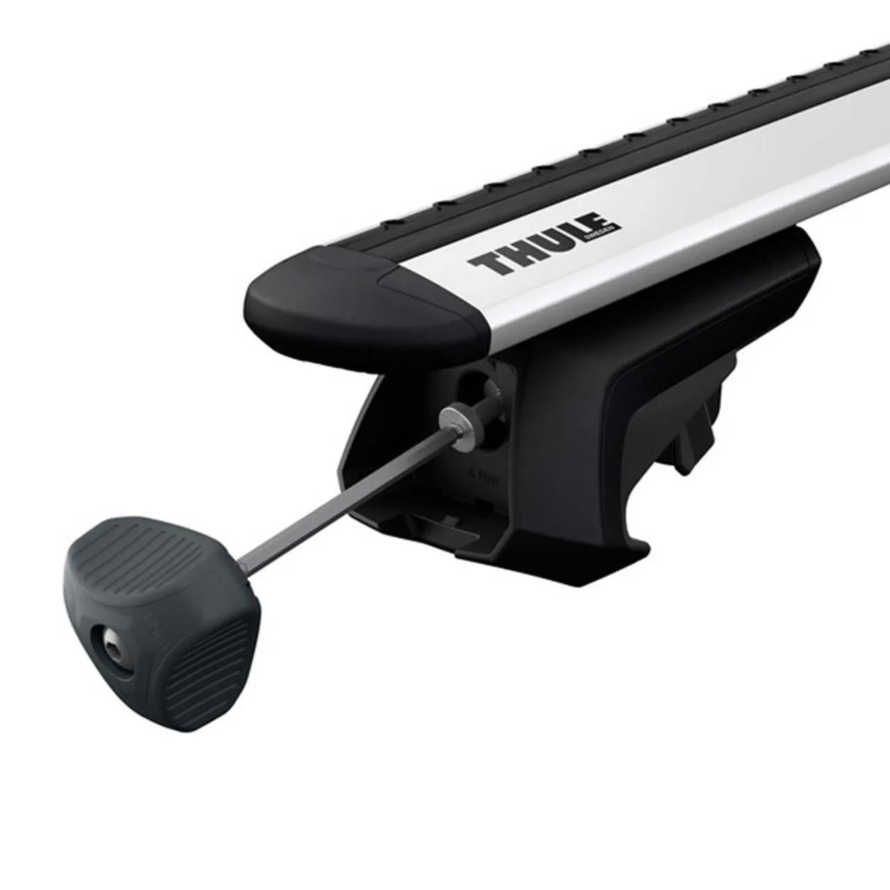 Thule Prindere Evo Raised Rail 710410 negru (set, 4 bucati) - imagine 2