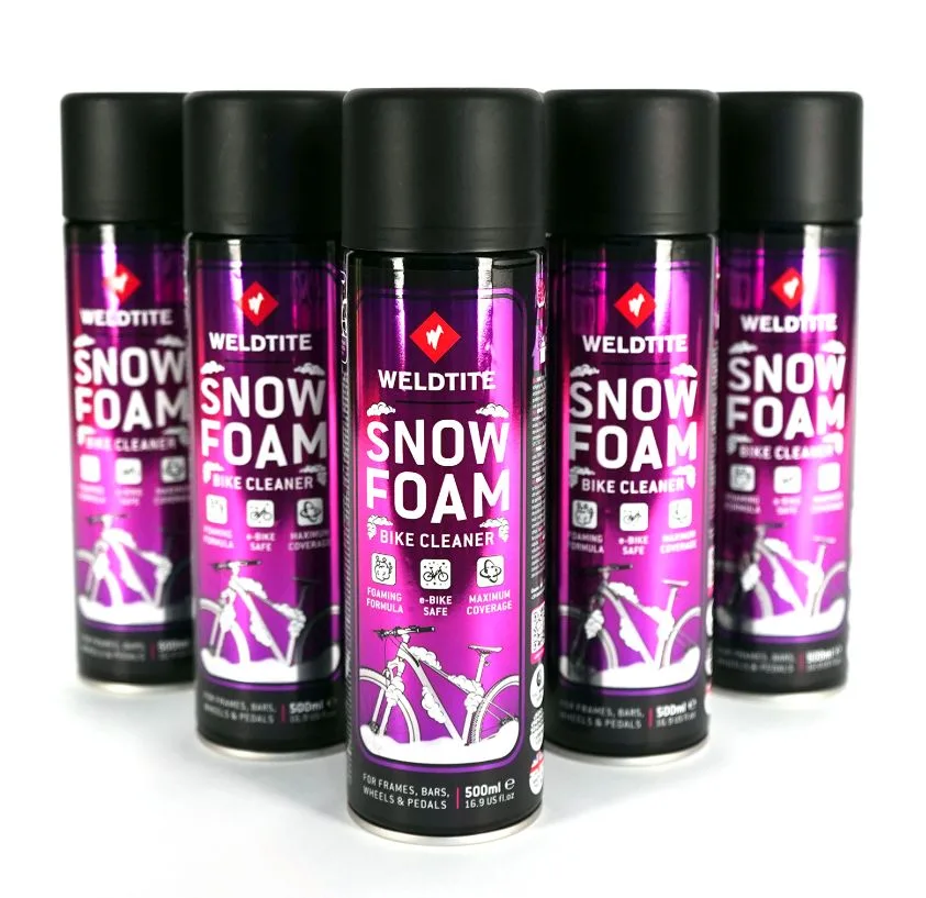 Spuma de curatat biciclete Snow 500ml Weldtite - imagine 2