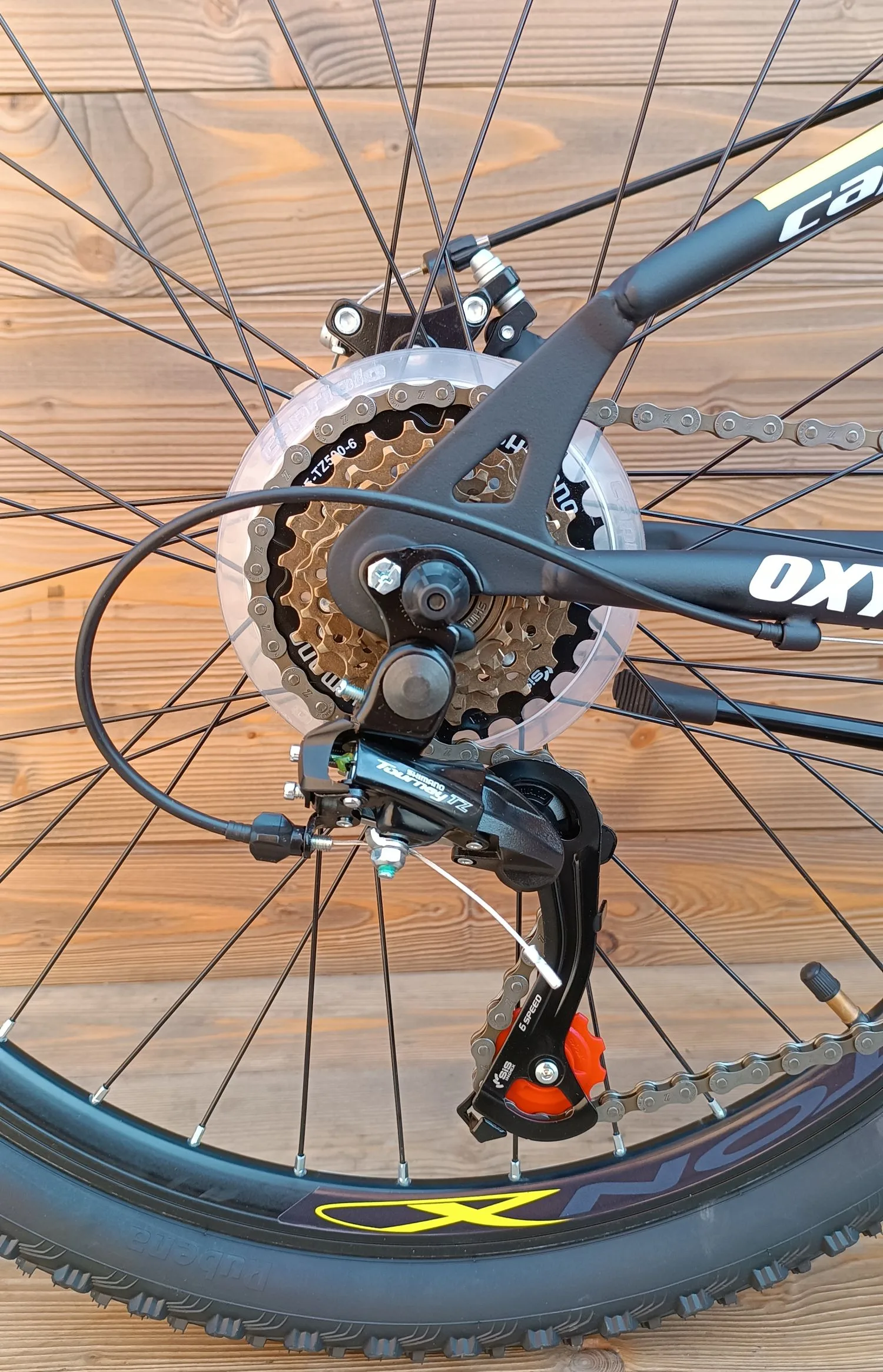 Bicicleta Capriolo Oxygen 24 Disc brake black yellow - imagine 6