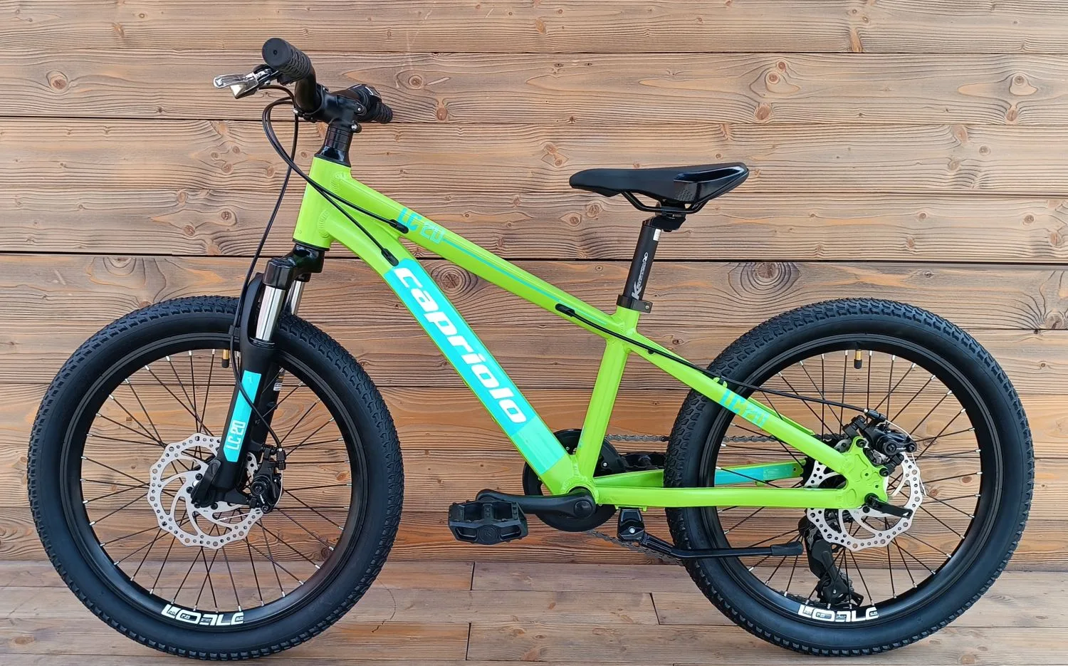 Bicicleta Capriolo LC 20 verde aluminiu - imagine 2