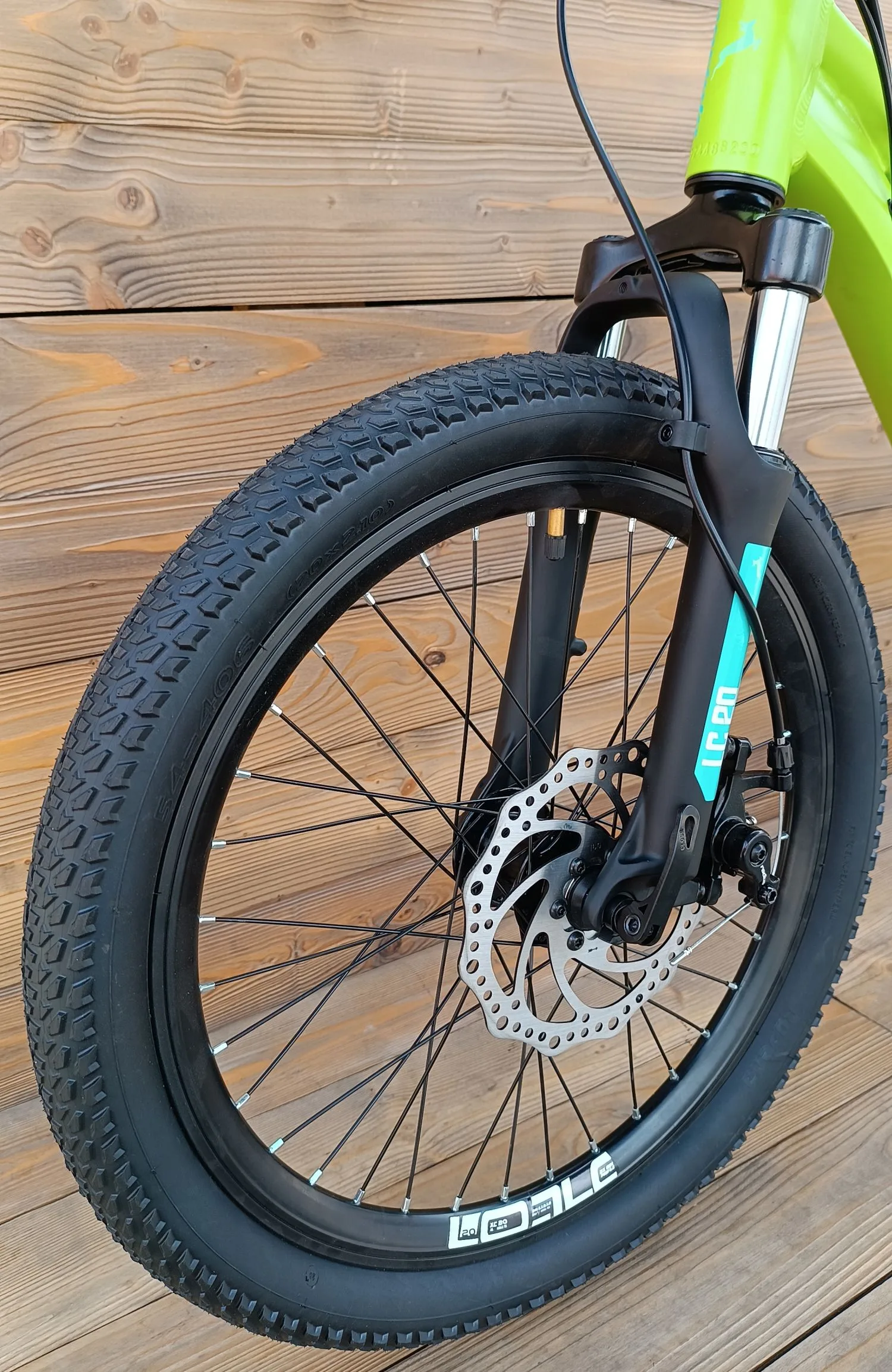 Bicicleta Capriolo LC 20 verde aluminiu - imagine 4