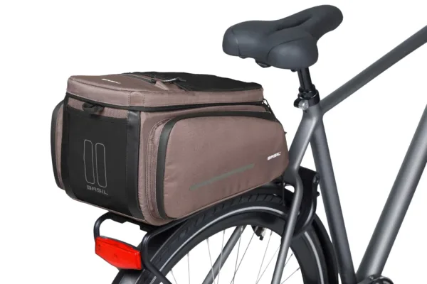 Geanta Basil Move MIK black 10-26 L marou cu placa daptor MIK 2.0 18439 - imagine 16