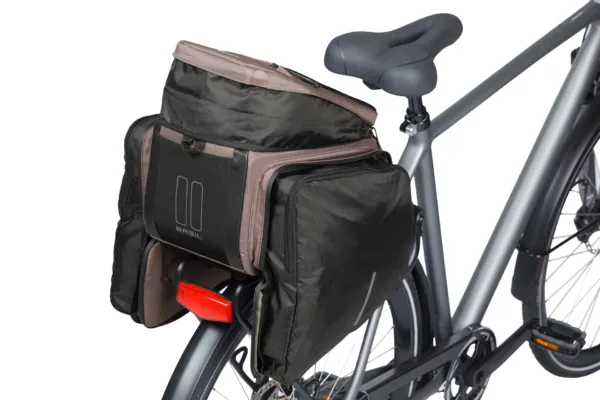 Geanta Basil Move MIK black 10-26 L marou cu placa daptor MIK 2.0 18439 - imagine 17