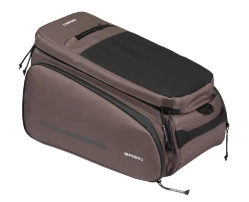 Geanta Basil Move MIK black 10-26 L marou cu placa daptor MIK 2.0 18439 - imagine 3