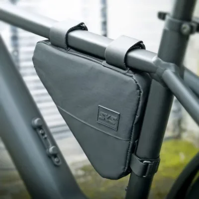 Geanta cadru SKS Urban Framebag negru 240x50x200mm - imagine 4