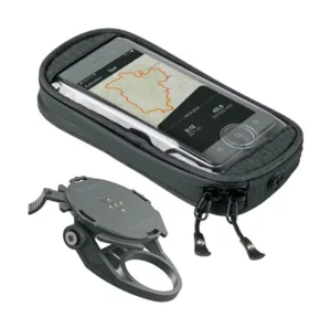 Suport telefon SKS Compit cu prindere pe pipa, genta telefon SmartBag