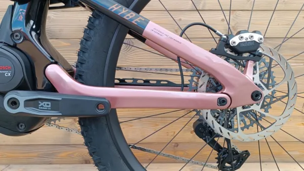 e-bike Haibike HYBE CF11 12-G GX AXS i800Wh L High carbon/copper/gold glossy 2025 - imagine 7