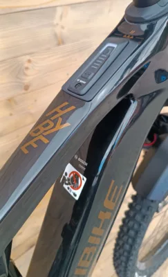 e-bike Haibike HYBE CF11 12-G GX AXS i800Wh L High carbon/copper/gold glossy 2025 - imagine 8