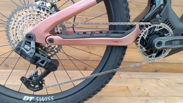 e-bike Haibike HYBE CF11 12-G GX AXS i800Wh L High carbon/copper/gold glossy 2025 - imagine 10
