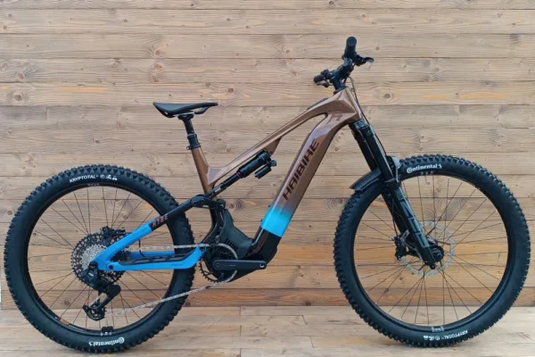 e-bike Haibike HYBE CF 9 12-G S1000 Eagle AXS i800Wh L High bronze/azure/black glossy 2025 - imagine 2