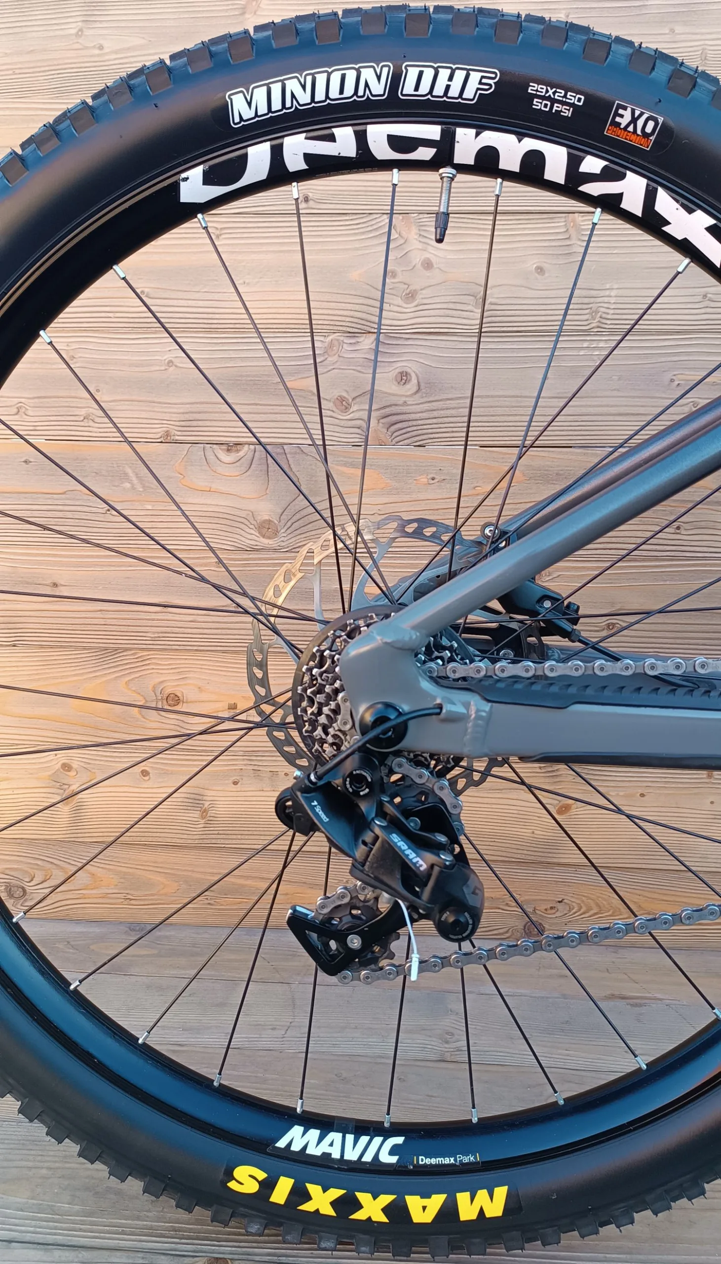 Bicicleta Second Hand Mondraker Summum gri - imagine 9