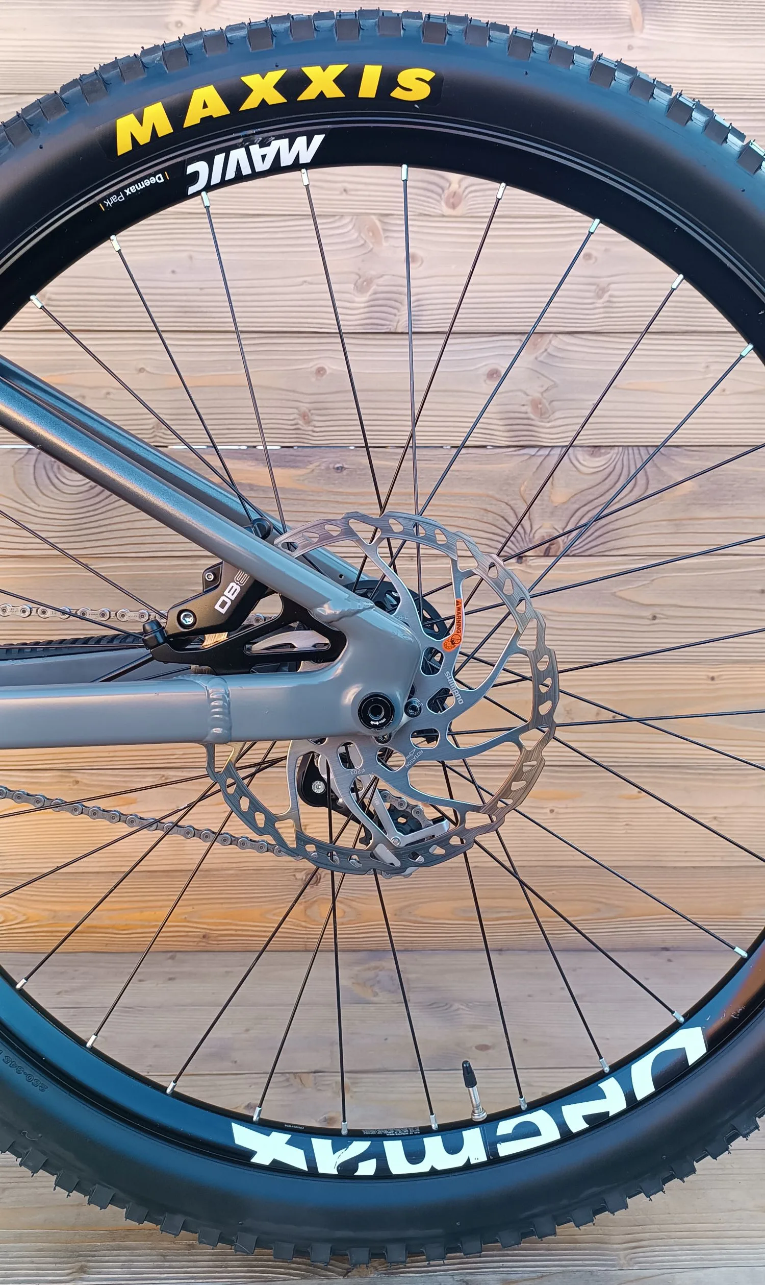 Bicicleta Second Hand Mondraker Summum gri - imagine 10