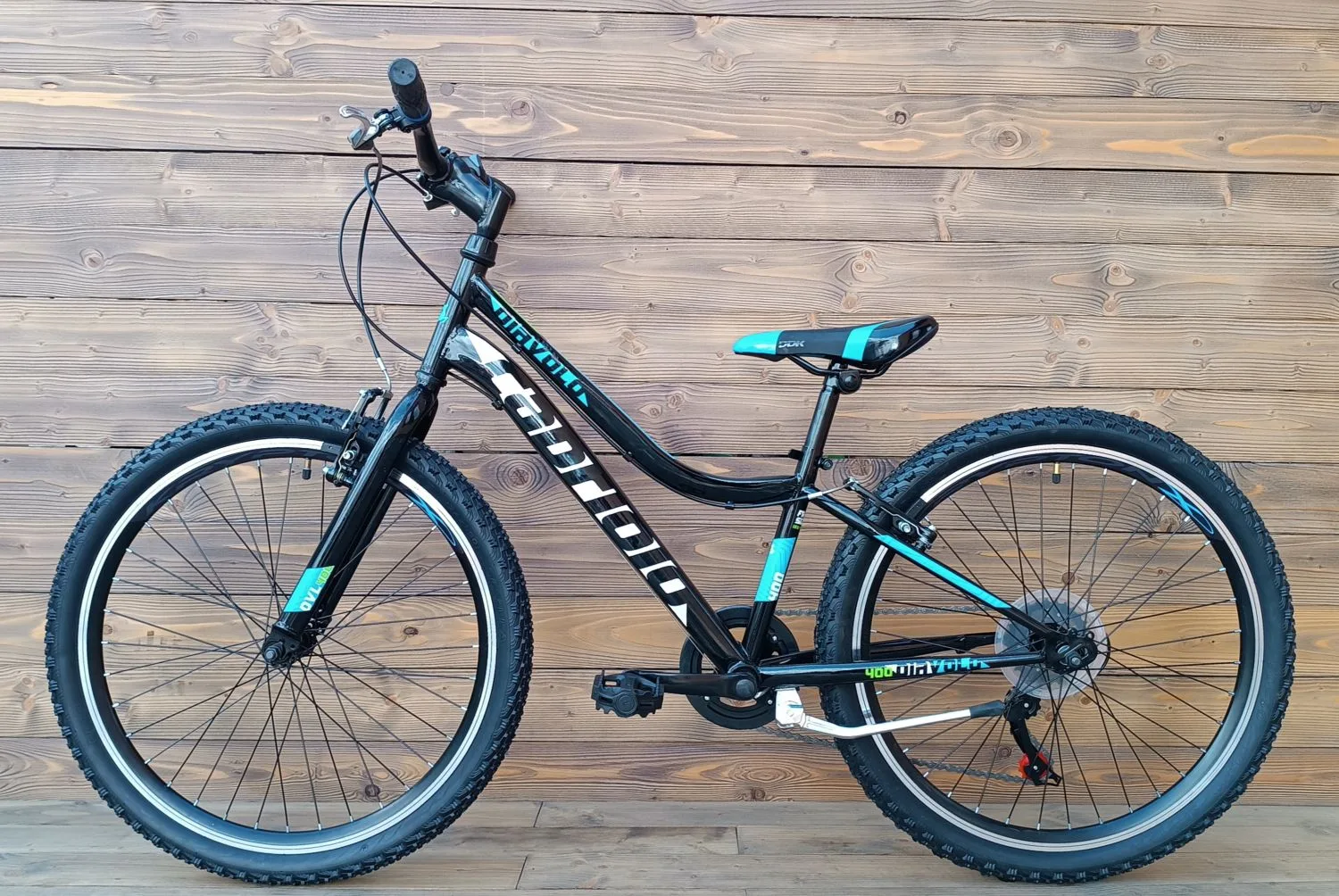 Bicicleta Capriolo MTB 24 DIAVOLO 400/6HT black blue 12 - imagine 2
