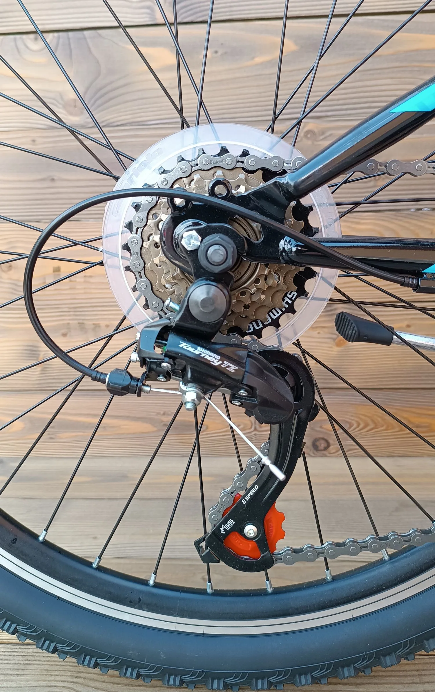 Bicicleta Capriolo MTB 24 DIAVOLO 400/6HT black blue 12 - imagine 6