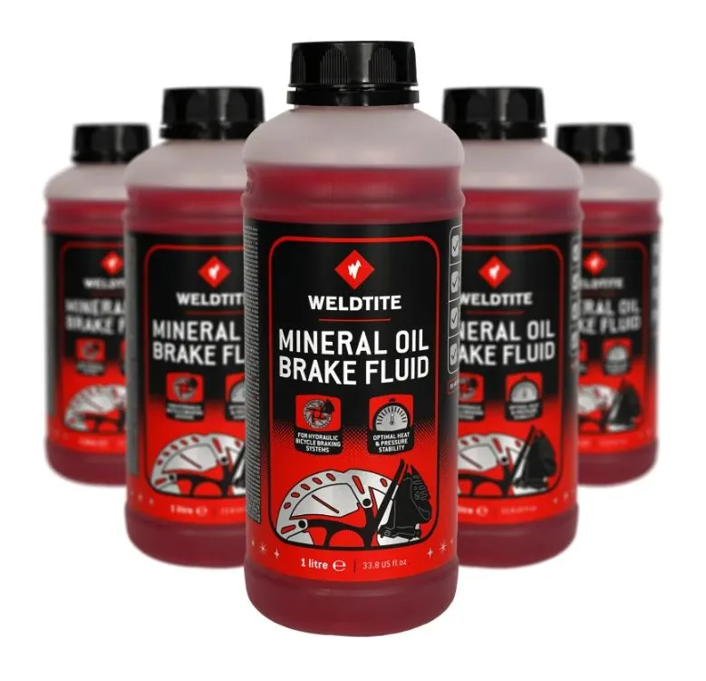 Ulei mineral lichid de frana 1L Weldtite - imagine 4