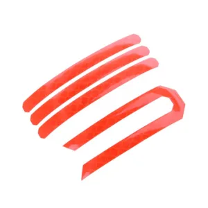 Set stickere reflectorizante pentru trotinete URBIS U3 orange