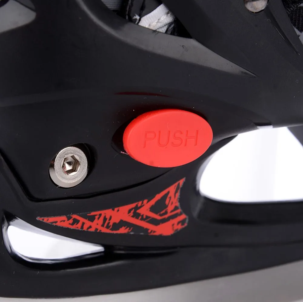 Patine Reglabile TEMPISH TON DUO LED negru portocaliu 26-29 - imagine 15