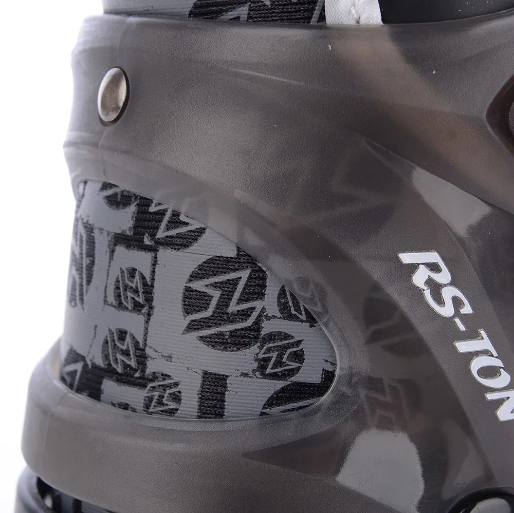 Patine Reglabile TEMPISH TON DUO LED negru portocaliu 30-33 - imagine 14