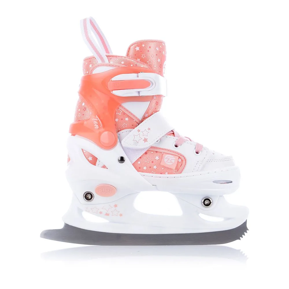 Patine Reglabile TEMPISH TON DUO LED GIRL alb roz 26-29 - imagine 4