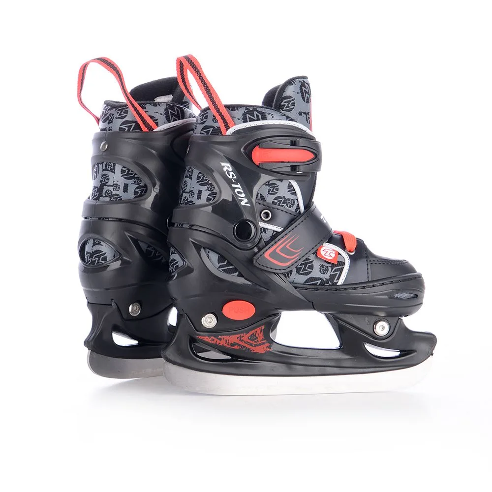 Patine Reglabile TEMPISH RS TON ICE negru portocaliu 30-33 - imagine 5