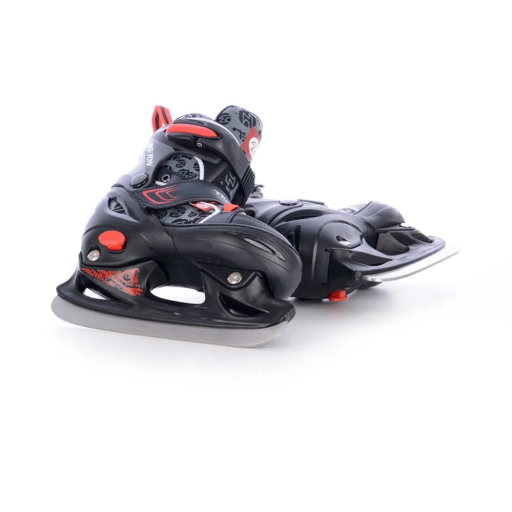 Patine Reglabile TEMPISH RS TON ICE negru portocaliu 30-33 - imagine 7
