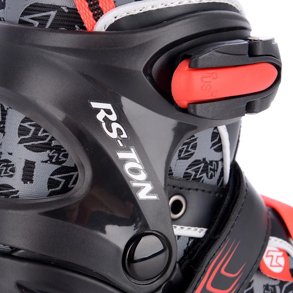 Patine Reglabile TEMPISH RS TON ICE negru portocaliu 30-33 - imagine 8