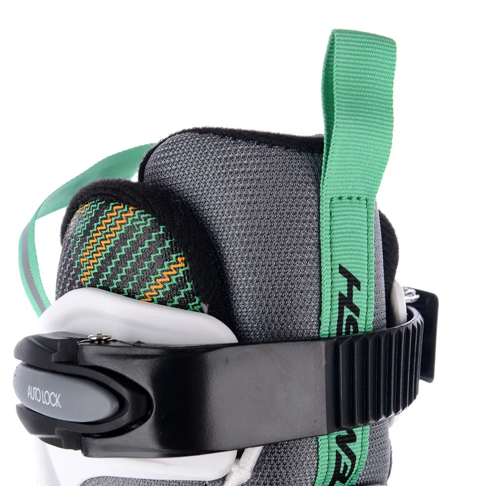 Patine Reglabile TEMPISH SYSTENT ICE negru gri verde 29-32 - imagine 11