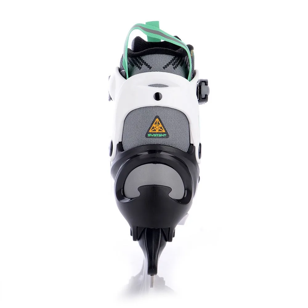 Patine Reglabile TEMPISH SYSTENT ICE negru gri verde 29-32 - imagine 3