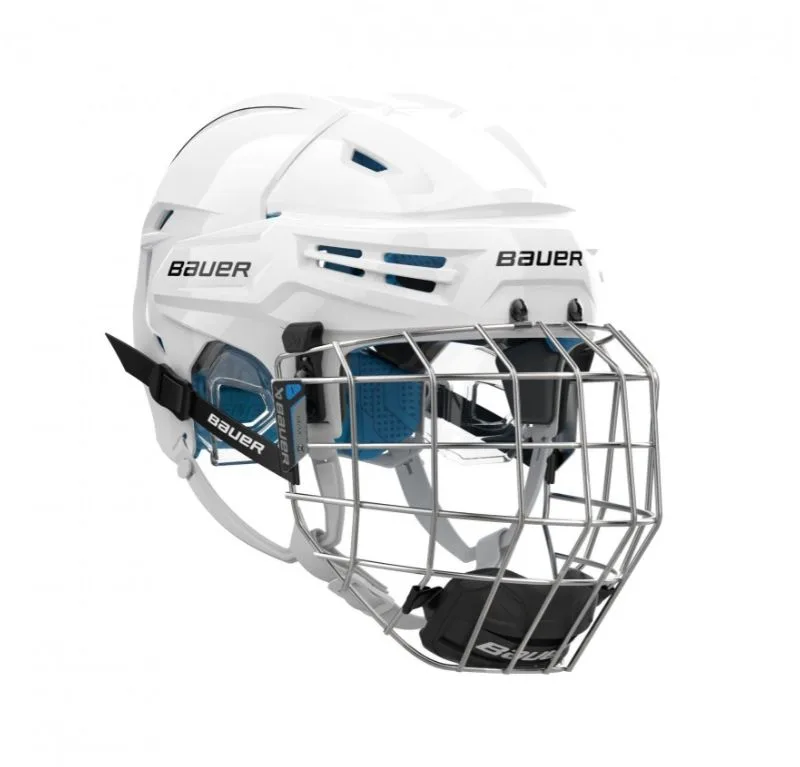 Casca Combo BAUER Re-akt 65 alb M