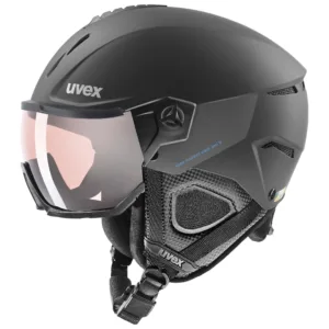 Casca schi Uvex instinct visor pro v black matt 53-56