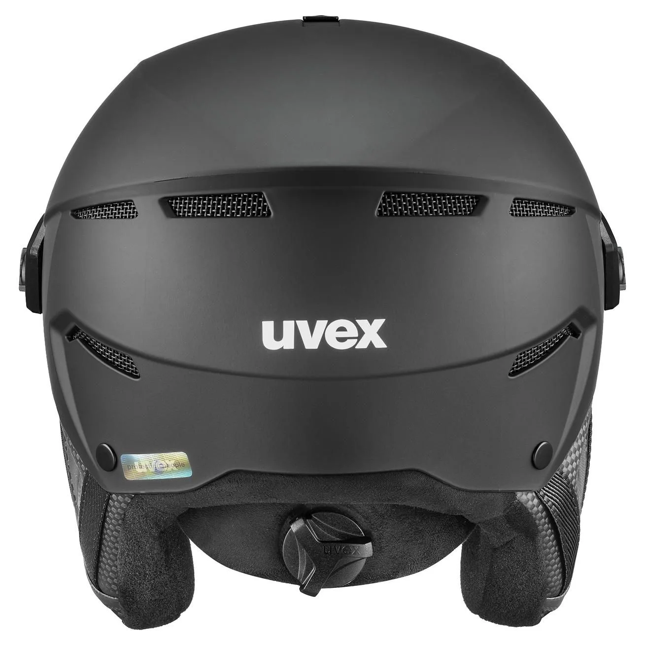 Casca schi Uvex instinct visor pro v black matt 60-62 - imagine 3