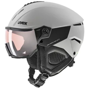 Casca schi Uvex instinct visor pro v grey matt 56-58