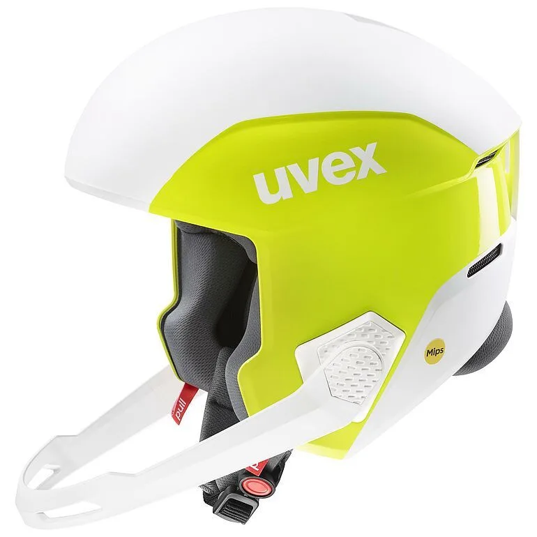 Casca schi Uvex invictus MIPS lime-white matt 53-54 - imagine 5