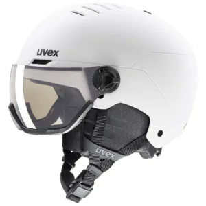 Casca schi Uvex wanted visor pro v white matt 54-58