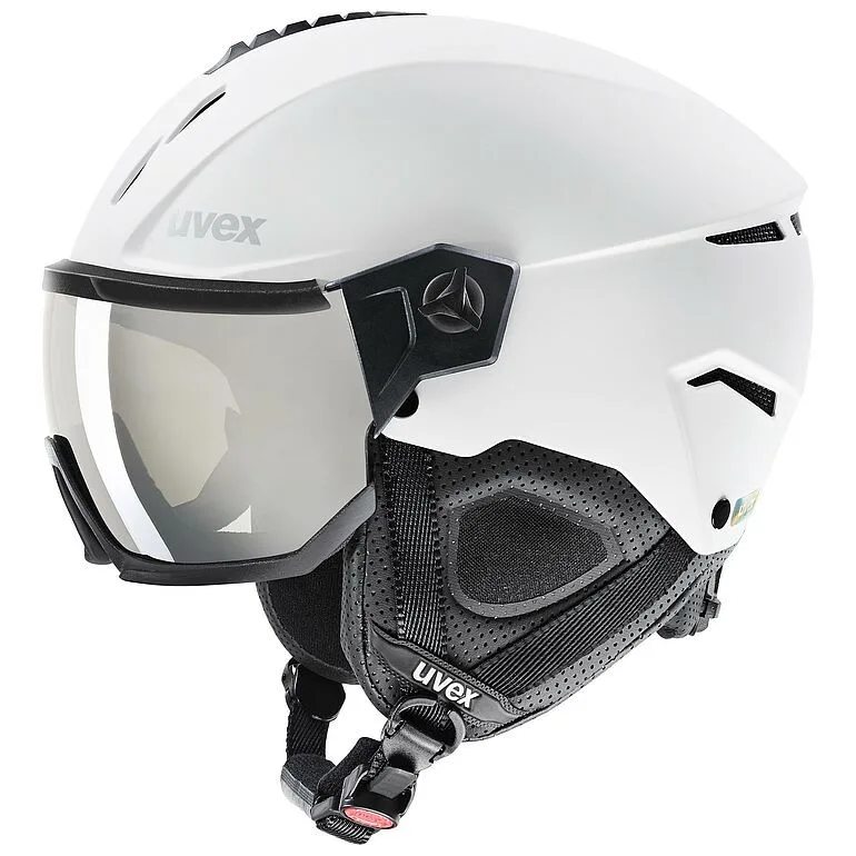 Casca schi Uvex instinct visor white-black 53-56