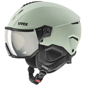 Casca schi Uvex instinct visor oxid green matt 59-61